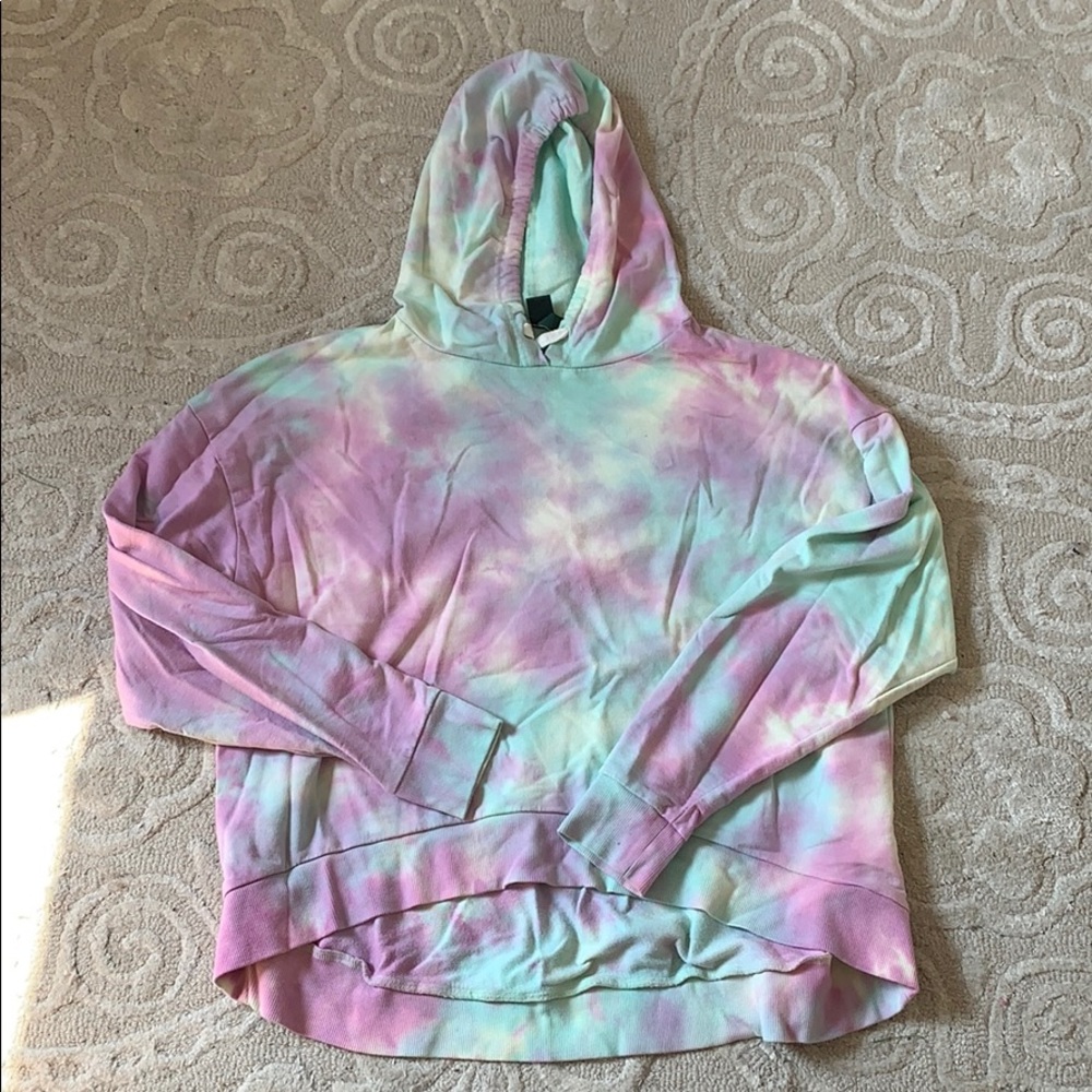 Tie dye hoodie sweatshirt